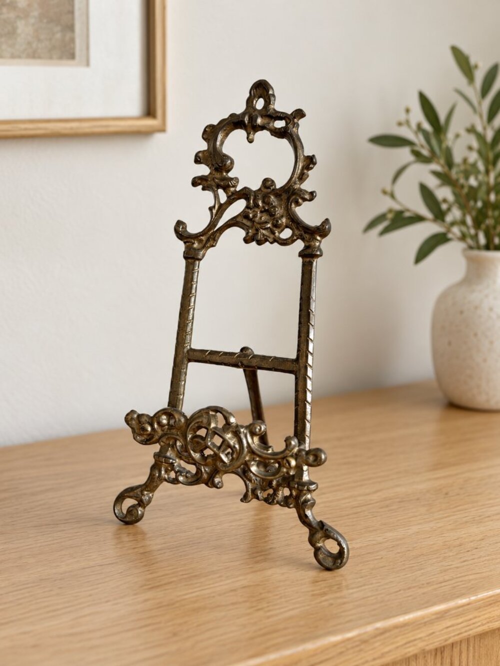Ornate Metal Display Stand